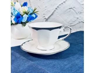 Чайный набор 12предметов 240 мл Lenardi Империал Серебро 205-949