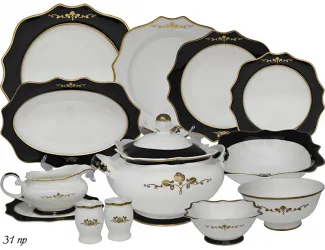 Обеденный сервиз на 6 персон 31 предмет Lenardi Rich 225-016