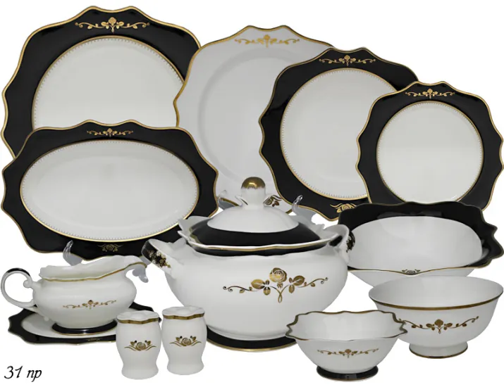 Обеденный сервиз на 6 персон 31 предмет Lenardi Rich 225-016