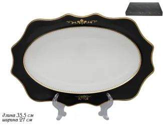 Овальное блюдо 35,5см Lenardi Rich 225-024