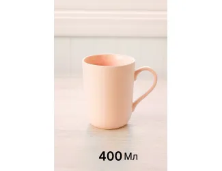 Кружка 400мл Lenardi 226-155 розовая