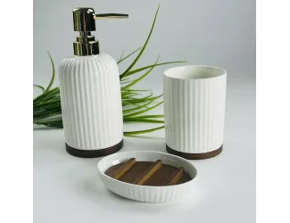 Ванный набор 3предмета Lenardi Tropical 235-033