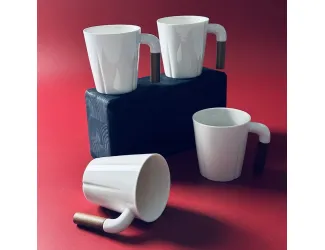 Набор из 4 кружек 300мл Lenardi Tropical 235-063