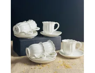 Набор кофейных пар на 6 персон 12 предметов 100мл Lenardi 235-101