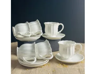 Набор чайных пар на 6 персон 12 предметов 240мл Lenardi 235-102