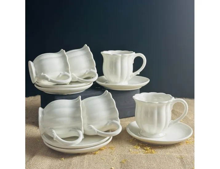 Набор чайных пар на 6 персон 12 предметов 240мл Lenardi 235-102