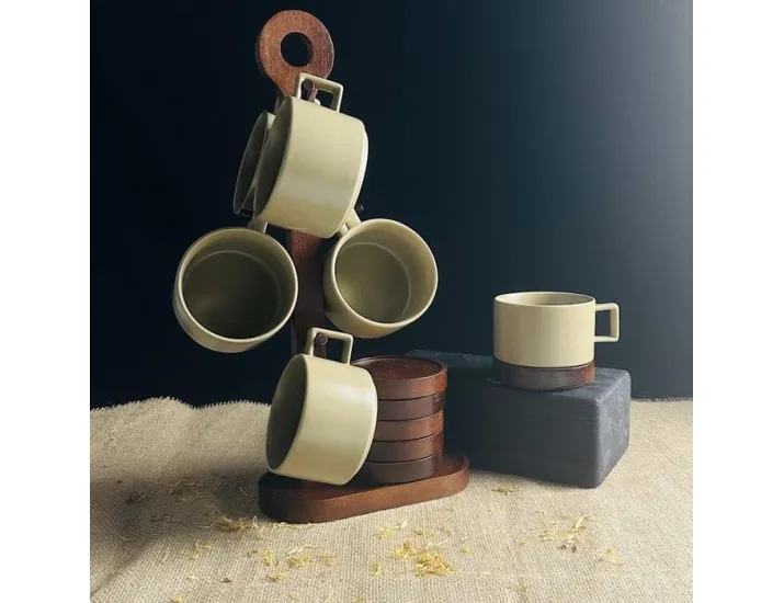 Чайный набор 12 предметов 220мл Lenardi Tropical 235-111