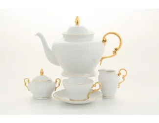 Сервиз чайный 15 предметов 6 персон Leander Эла декор 2604