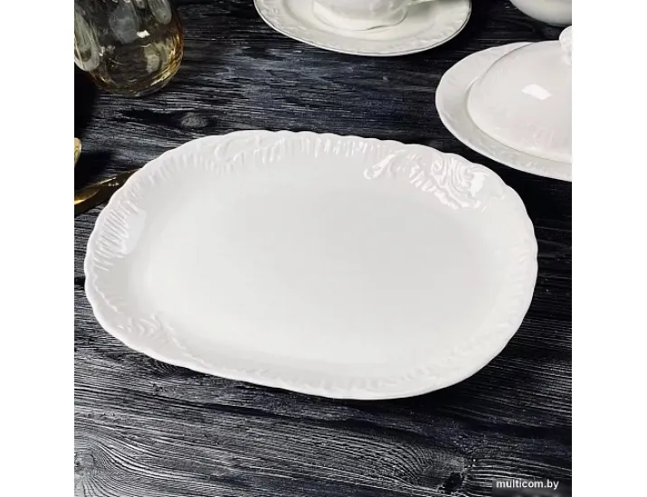 Набор из 2 прямоугольных блюд 30,5см Lenardi  АВРОРА 305-030