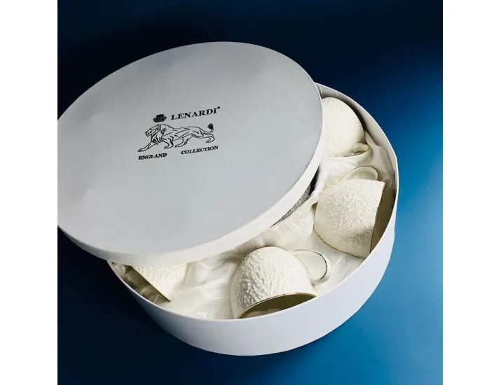 Набор чайных пар на 6 персон 12 предметов 270мл Lenardi 305-096