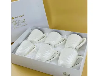 Набор из 6 кружек 400мл Lenardi 305-113