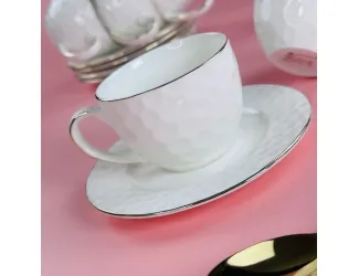 Набор кофейных пар на 6 персон 12 предметов 115мл Lenardi 305-117