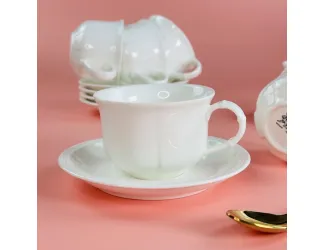 Набор чайных пар на 6 персон 12 предметов 230мл Lenardi 305-123