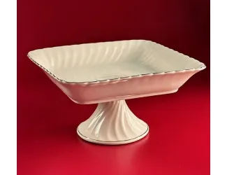 Квадратная фруктовница 25,5см на ножке Lenardi Жозе 305-133