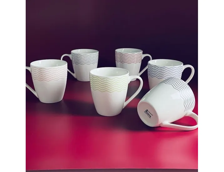 Набор из 6 кружек 380мл Lenardi 305-146