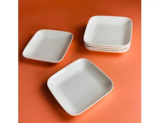 Набор из 6 квадратных блюд 15см Lenardi Романо 305-155