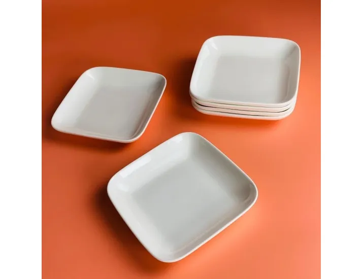 Набор из 6 квадратных блюд 15см Lenardi Романо 305-155