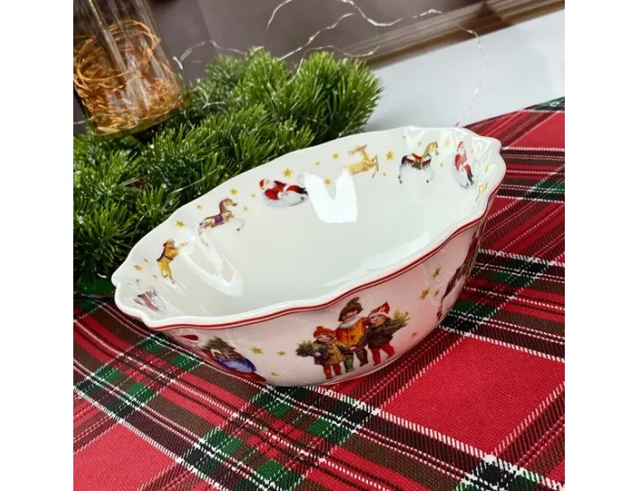 Салатник 18см Lenardi НОВЫЙ ГОД 305-177