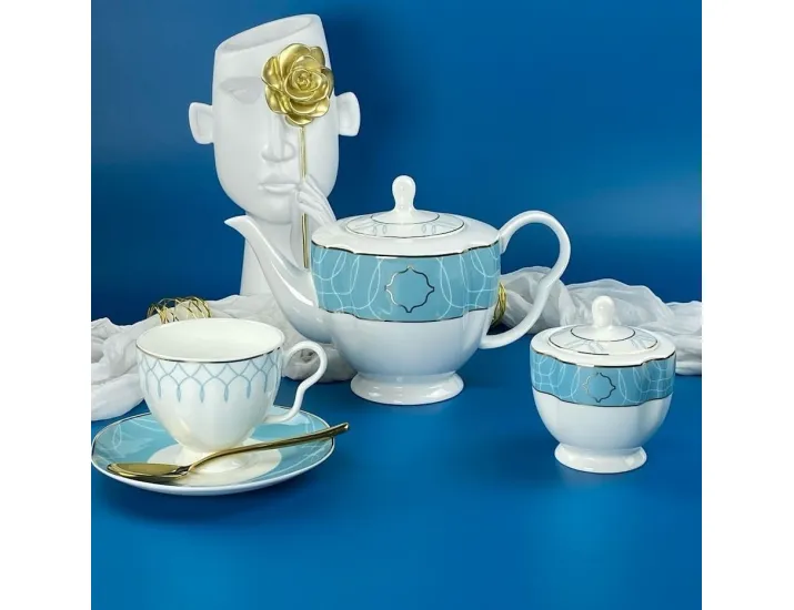 Чайный сервиз на 6 персон 14 предметов Lenardi 305-211