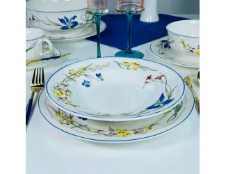 Набор из 6 глубоких тарелок 23х4см Lenardi Фрэнсис 305-352