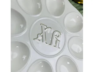 Пасхальное блюдо для яиц 24см Lenardi 305-363