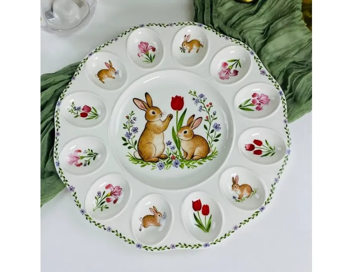 Пасхальное блюдо для яиц 30,5см Lenardi 305-366