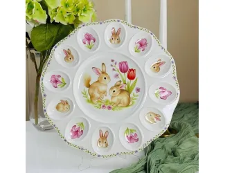 Пасхальное блюдо для яиц 30,5см Lenardi 305-421