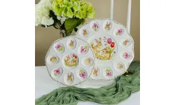 Пасхальная посуда и декор