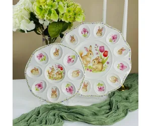 Пасхальная посуда и декор