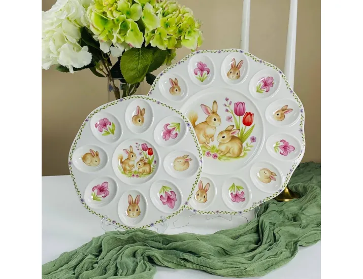 Пасхальное блюдо для яиц 30,5см Lenardi 305-421