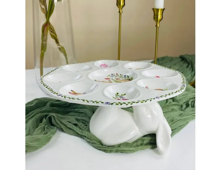 Пасхальное блюдо для яиц 24см Lenardi 305-422