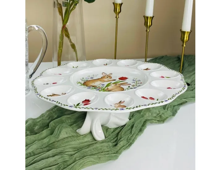 Пасхальное блюдо для яиц 30,5см Lenardi 305-423