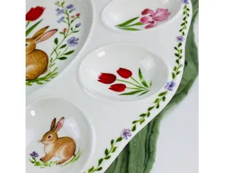 Пасхальное блюдо для яиц 30,5см Lenardi 305-423