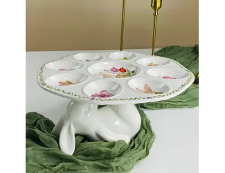 Пасхальное блюдо для яиц 24см Lenardi 305-424