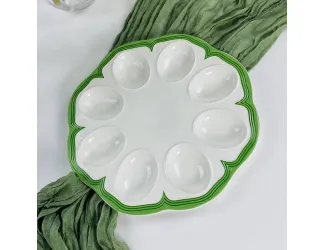 Пасхальное блюдо для яиц 24см Lenardi 305-427