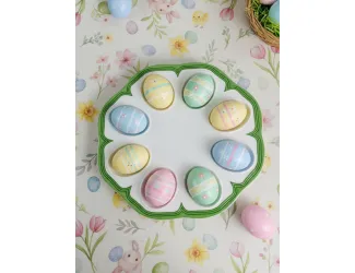 Пасхальное блюдо для яиц 24см Lenardi 305-427