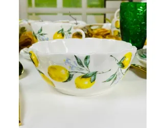 Набор салатников 6шт 15см Lenardi Лимоны 305-489