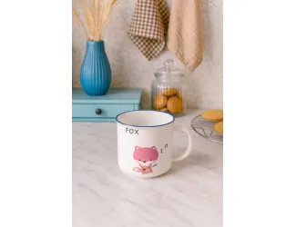 Кружка 400мл 315-012 Lenardi Lenardi Лис