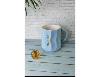 Кружка 400мл Lenardi 315-015 голубая