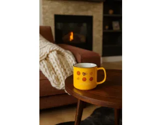 Кружка 380мл с ложкой Lenardi 315-021