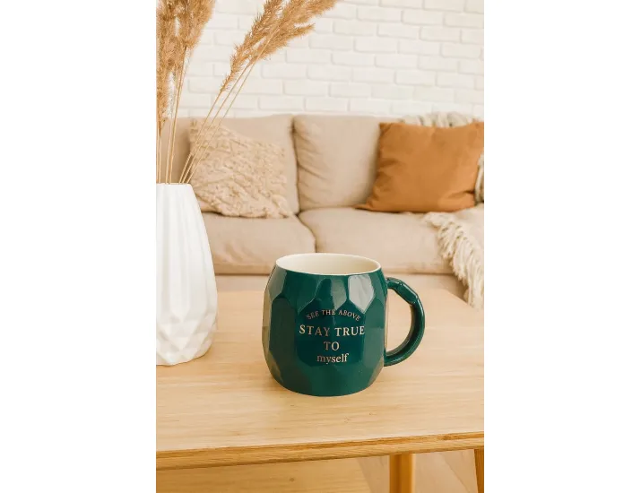 Кружка 400мл Lenardi 315-023 зелёный