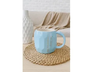 Кружка 400мл Lenardi 315-024 голубая