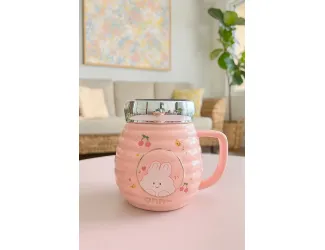 Детская кружка 470мл с крышкой 315-037