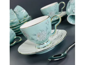 Чайный набор 12предметов 220мл Lenardi Sabrina 555-128