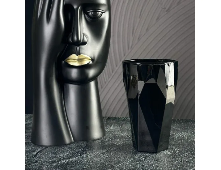 Набор стаканов 290мл Lenardi 583-003 черный