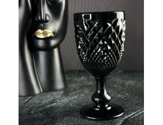 Набор бокалов для вина 6шт 310мл Lenardi 583-008 чёрный