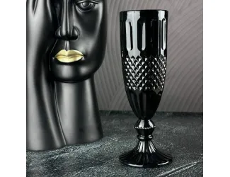 Набор фужеров для шампанского 6шт 170мл Lenardi 583-013чёрный