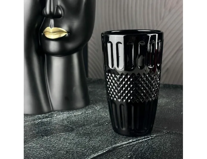 Набор стаканов 380мл Lenardi 583-014 чёрный