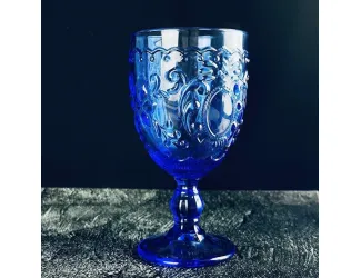 Набор бокалов для вина 6шт 350мл Lenardi 583-030 синий