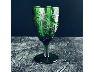 Набор бокалов для вина 6шт 280мл Lenardi 583-033 зелёный